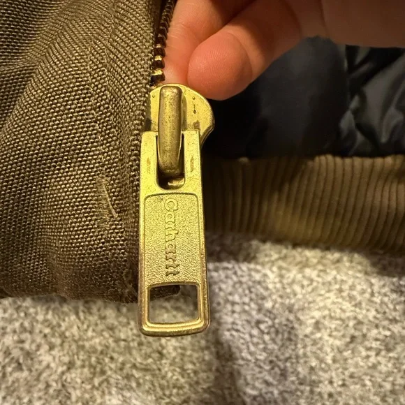 VTG Carhartt Jacket Men 5XL BRK Hooded Yukon Extremes Artic Quilt Lined J133 BRK